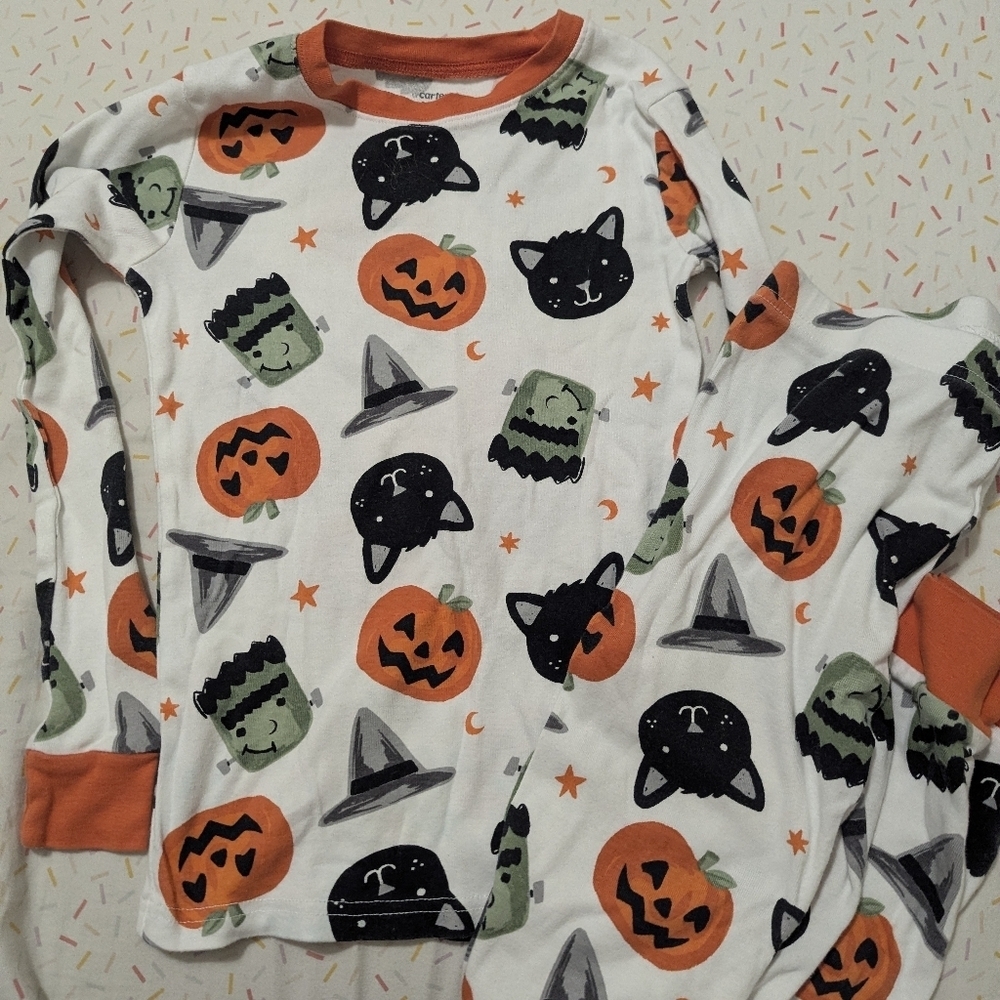 Halloween Themed Pajama Set